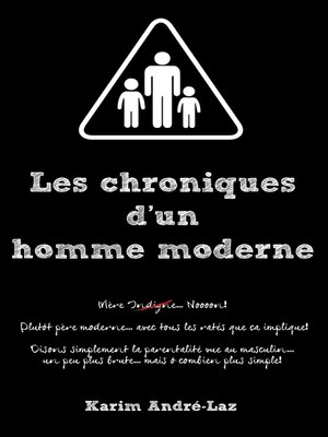 cover image of Les chroniques d'un homme moderne